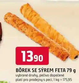 Trefa BÖREK SE SÝREM FETA 79 g nabídka