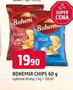 Trefa Bohemia chips 60g nabídka