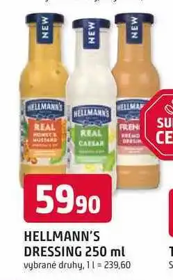 Trefa HELLMANN'S DRESSING 250 ml nabídka