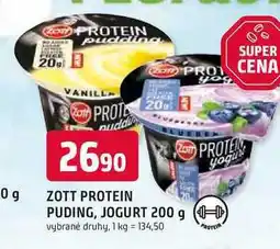Trefa ZOTT PROTEIN PUDING, JOGURT 200 g nabídka