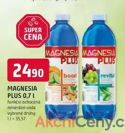 Trefa MAGNESIA PLUS 0,7L funkční ochucená minerální voda nabídka