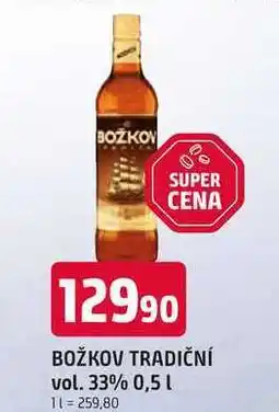 Trefa BOŽKOV TRADIČNÍ vol. 33% 0,5l nabídka