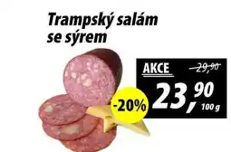 ZEMAN Trampský salám se sýrem, 100 g nabídka