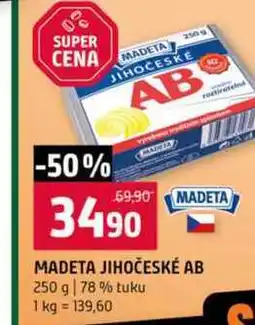 Terno MADETA JIHOČESKÉ AB 250 g 78% tuku nabídka