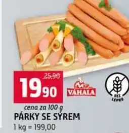 Terno PÁRKY SE SÝREM 1 kg nabídka