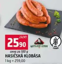 Terno HASIČSKÁ KLOBÁSA 100g nabídka