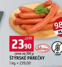 Terno ŠTÝRSKÉ PÁREČKY 100g nabídka