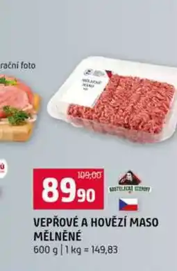 Terno VEPŘOVÉ A HOVĚZÍ MASO MĚLNĚNÉ 600 g nabídka