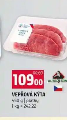 Terno VEPŘOVÁ KÝTA 450 g plátky nabídka
