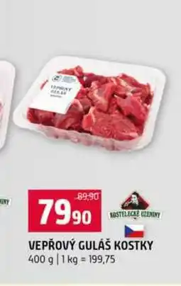 Terno VEPŘOVÝ GULÁŠ KOSTKY 400 g nabídka