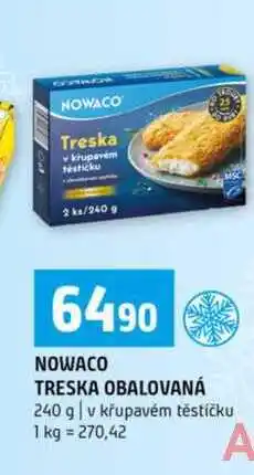 Terno NOWACO TRESKA OBALOVANÁ 240 g v křupavém těstíčku nabídka