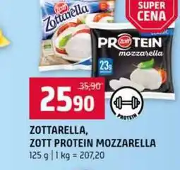 Terno ZOTTARELLA ZOTT PROTEIN MOZZARELLA 125 g nabídka