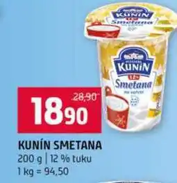 Terno KUNÍN SMETANA 200 g 12 % tuku nabídka