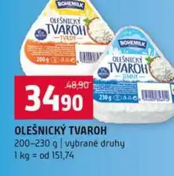 Terno OLEŠNICKÝ TVAROH 200-230 g vybrané druhy nabídka