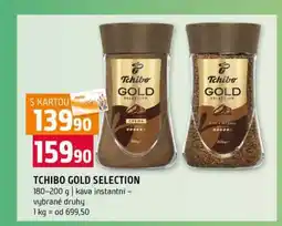 Terno TCHIBO GOLD SELECTION 180-200 g káva instantní vybrané druhy nabídka