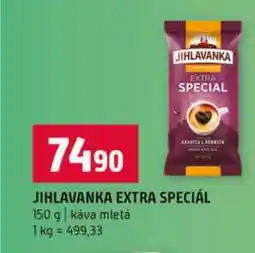 Terno JIHLAVANKA EXTRA SPECIÁL 150 g káva mletá nabídka