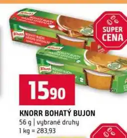 Terno KNORR BOHATÝ BUJON 56 g vybrané druhy nabídka