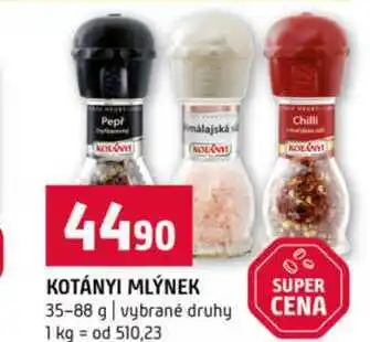 Terno KOTÁNYI MLÝNEK 35-88 g vybrané druhy nabídka