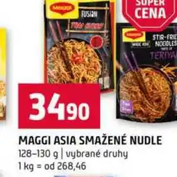 Terno MAGGI ASIA SMAŽENÉ NUDLE 128-130 g vybrané druhy nabídka