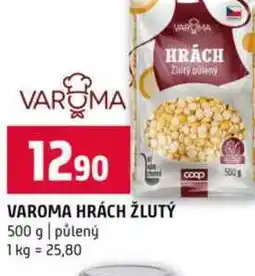 Terno VAROMA HRÁCH ŽLUTÝ 500 g půlený nabídka