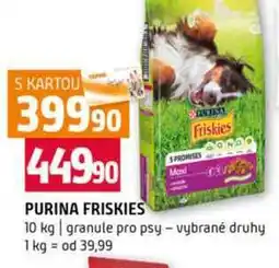 Terno PURINA FRISKIES 10 kg granule pro psy vybrané druhy nabídka