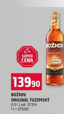 Terno BOŽKOV ORIGINÁL TUZEMSKÝ 0,5l vol. 37,5% nabídka
