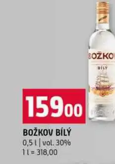 Terno BOŽKOV BÍLÝ 0,5l vol. 30% nabídka