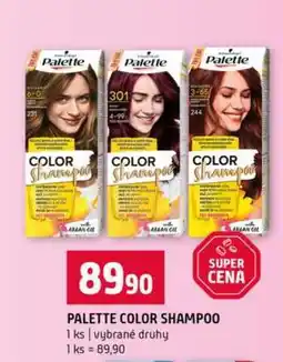 Terno PALETTE COLOR SHAMPOO 1 ks vybrané druhy nabídka