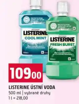 Terno LISTERINE ÚSTNÍ VODA 500 ml vybrané druhy nabídka