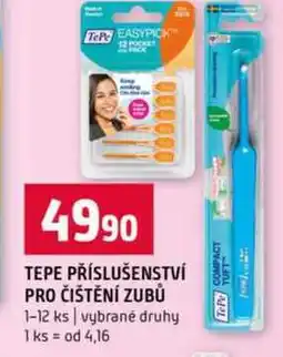 Terno TEPE PŘÍSLUŠENSTVÍ PRO ČIŠTĚNÍ ZUBŮ 1-12 ks vybrané druhy nabídka