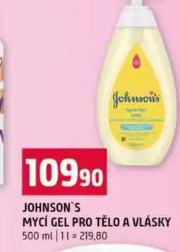 Terno JOHNSON'S MYCÍ GEL PRO TĚLO A VLÁSKY 500 ml nabídka