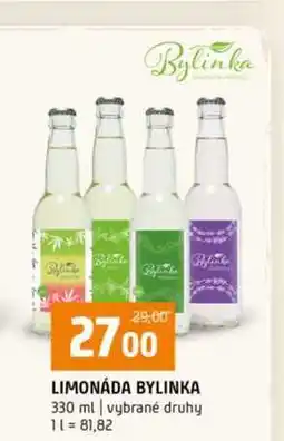 Terno LIMONÁDA BYLINKA 330 ml vybrané druhy nabídka