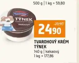 Terno TVAROHOVÝ KRÉM TÝNEK 140 g kakaový nabídka