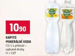 Terno KAPITO MINERÁLNÍ VODA 1,5l s příchuti vybrané druhy nabídka