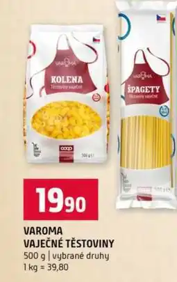 Terno VAROMA VAJEČNÉ TĚSTOVINY 500 g vybrané druhy nabídka