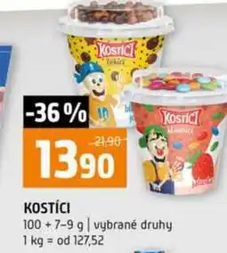 Terno KOSTÍCI 100 +7-9 g vybrané druhy nabídka