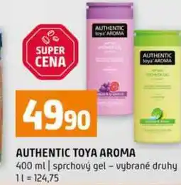 Terno AUTHENTIC TOYA AROMA 400 ml sprchový gel vybrané druhy nabídka