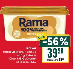 Billa Rama nabídka