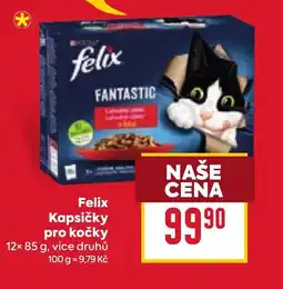 Billa FELIX Kapsičky pro kočky nabídka