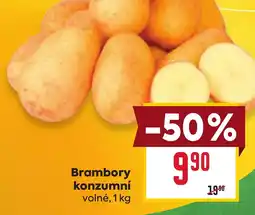 Billa Brambory konzumní nabídka