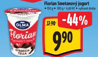 Albert FLORIAN Smetanový jogurt nabídka