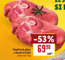Billa Vepřová plec s kostí a kůží nabídka