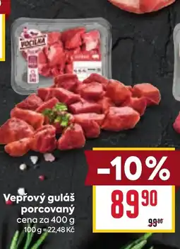 Billa Vepřový guláš porcovaný nabídka