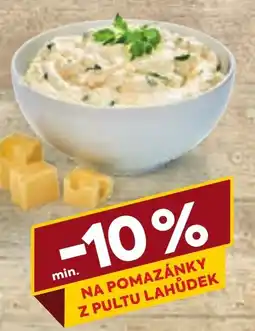 Billa Na pomazánky z pultu lahůdek nabídka