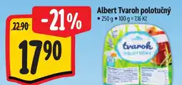 Albert ALBERT Tvaroh polotučný nabídka
