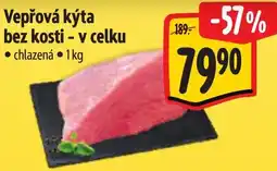 Albert Vepřová kýta bez kosti - v celku nabídka