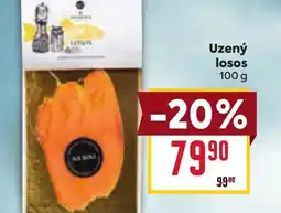 Billa Uzený losos nabídka