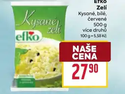 Billa EFKO Zelí nabídka