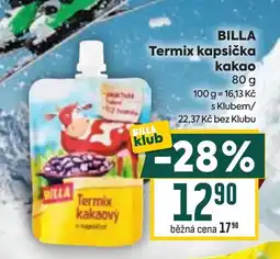 Billa BILLA Termix kakaový kakao nabídka