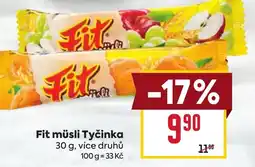 Billa FIT Müsli tyčinka nabídka